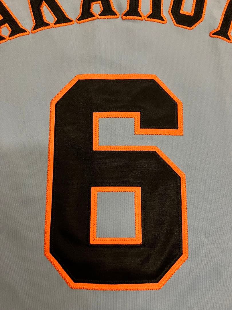 坂本勇人　ブルー　2014年　ユニフォーム　読売ジャイアンツ　読売巨人軍　水色