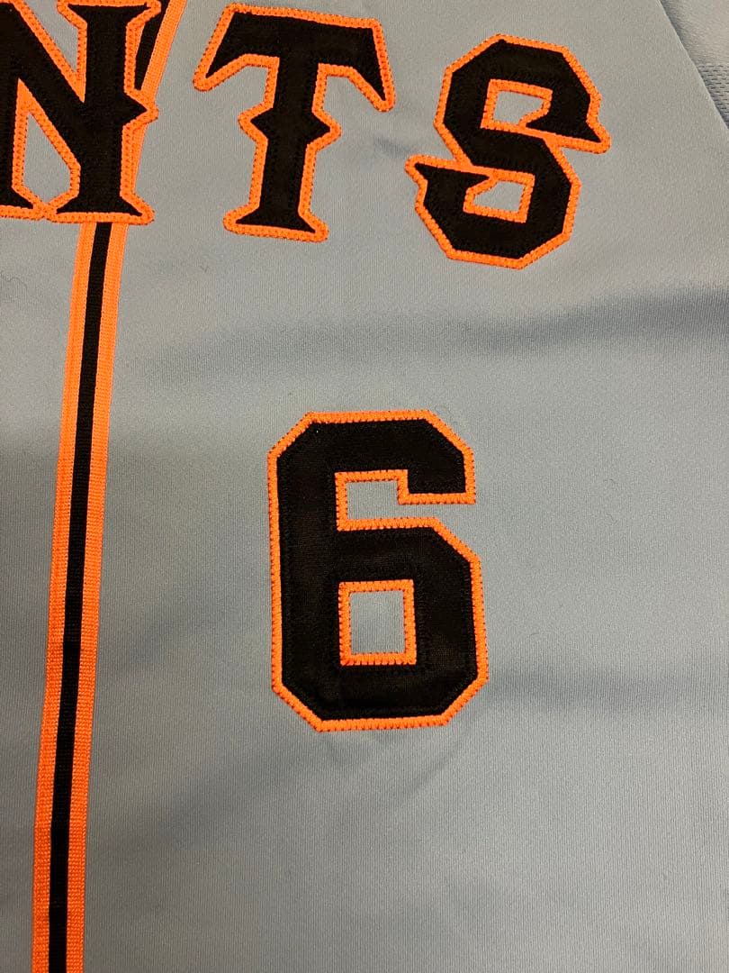 坂本勇人　ブルー　2014年　ユニフォーム　読売ジャイアンツ　読売巨人軍　水色