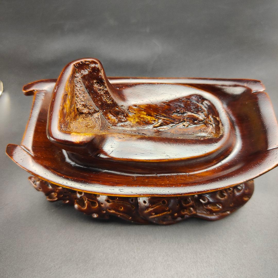 超レア物　黄水晶の宝船　水晶　天然石　パワーストーン　風水　金運　財運　船　海