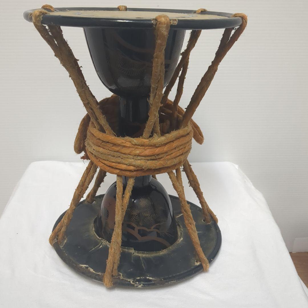 【現状品】小鼓 締太鼓 鼓太鼓 能 歌舞伎 雅楽 和楽器