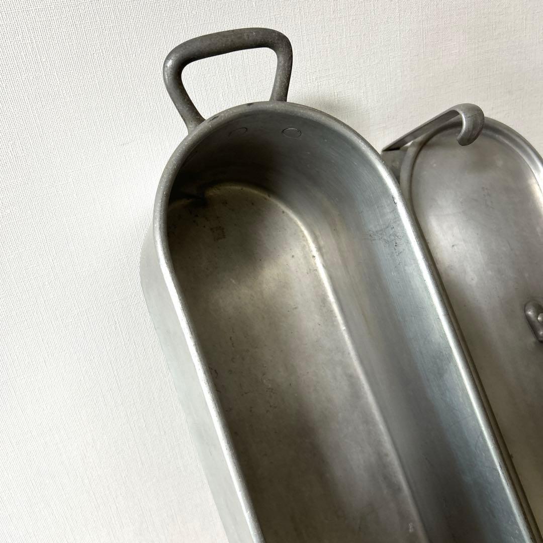 アルミ製フィッシュポット/サーモンポット 魚用蒸し器 フランス製 スチーマー
