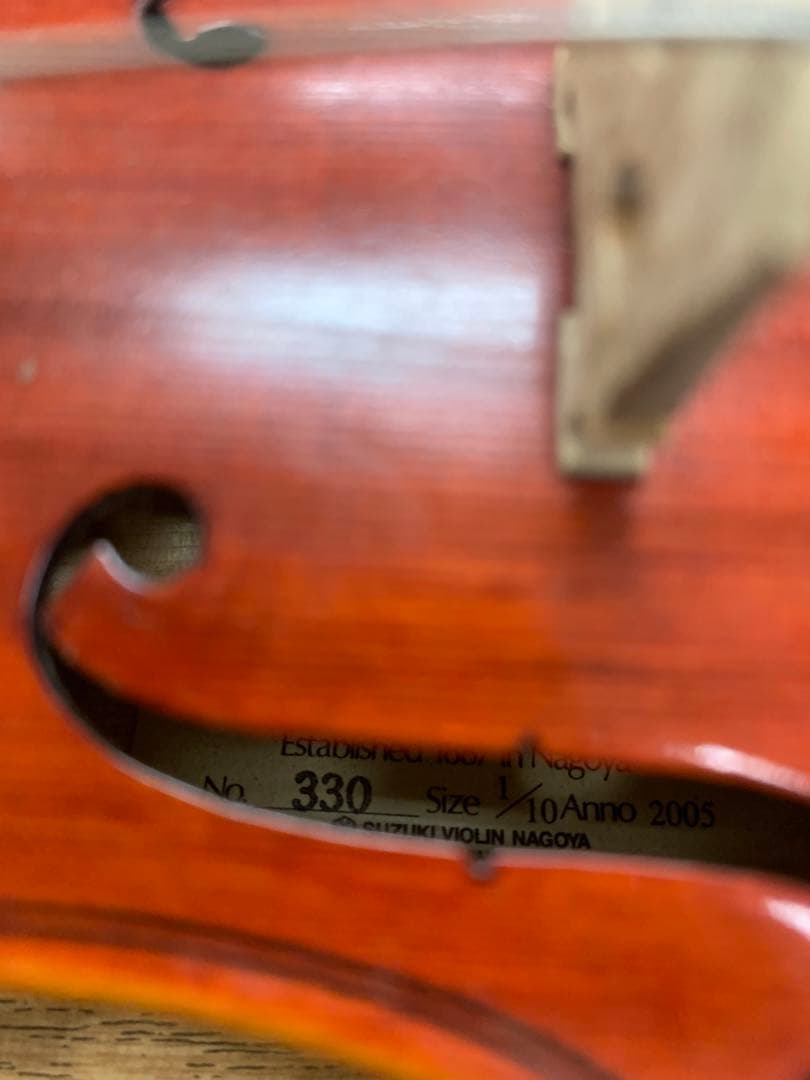 SUZUKI 1/10サイズ バイオリン 2005年製