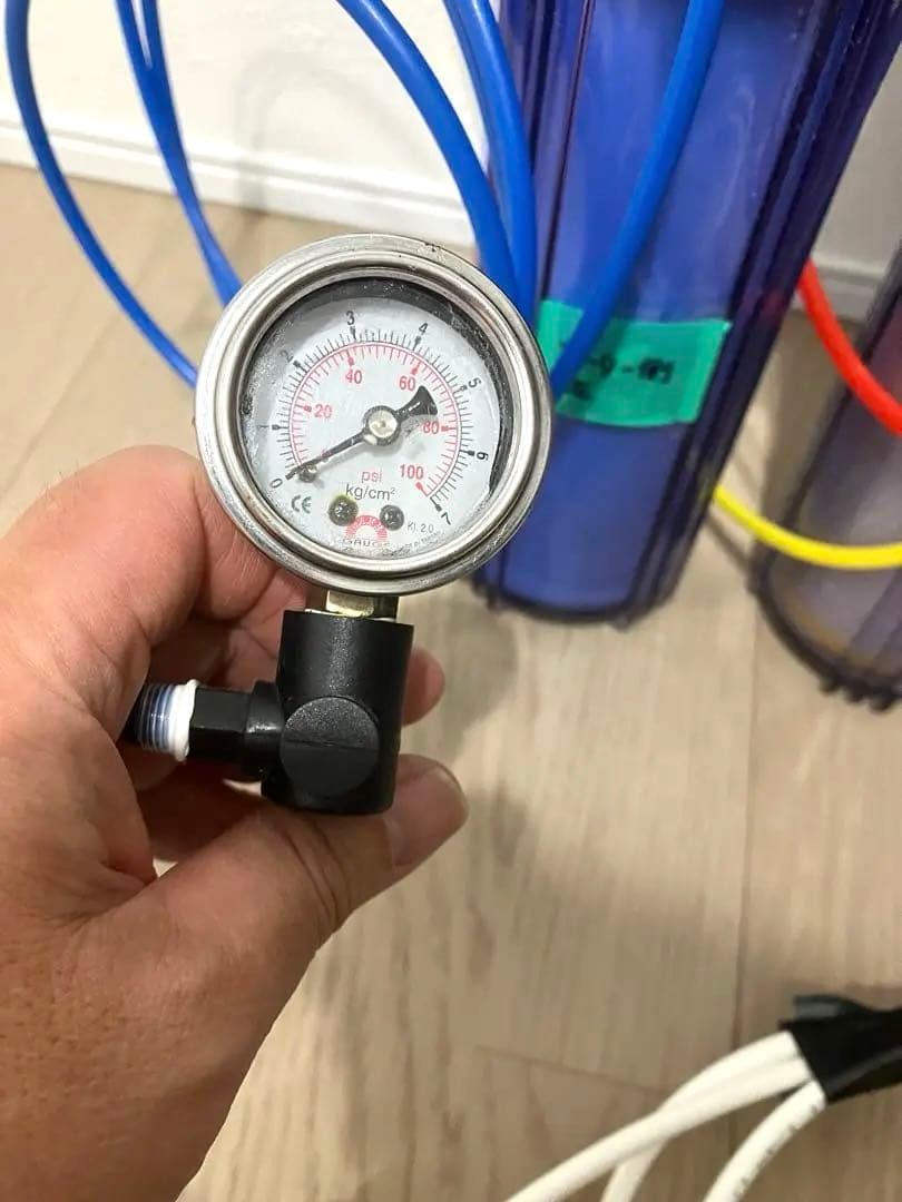 AQUA GEEK クロノスレインRO浄水器　#加圧ポンプセット