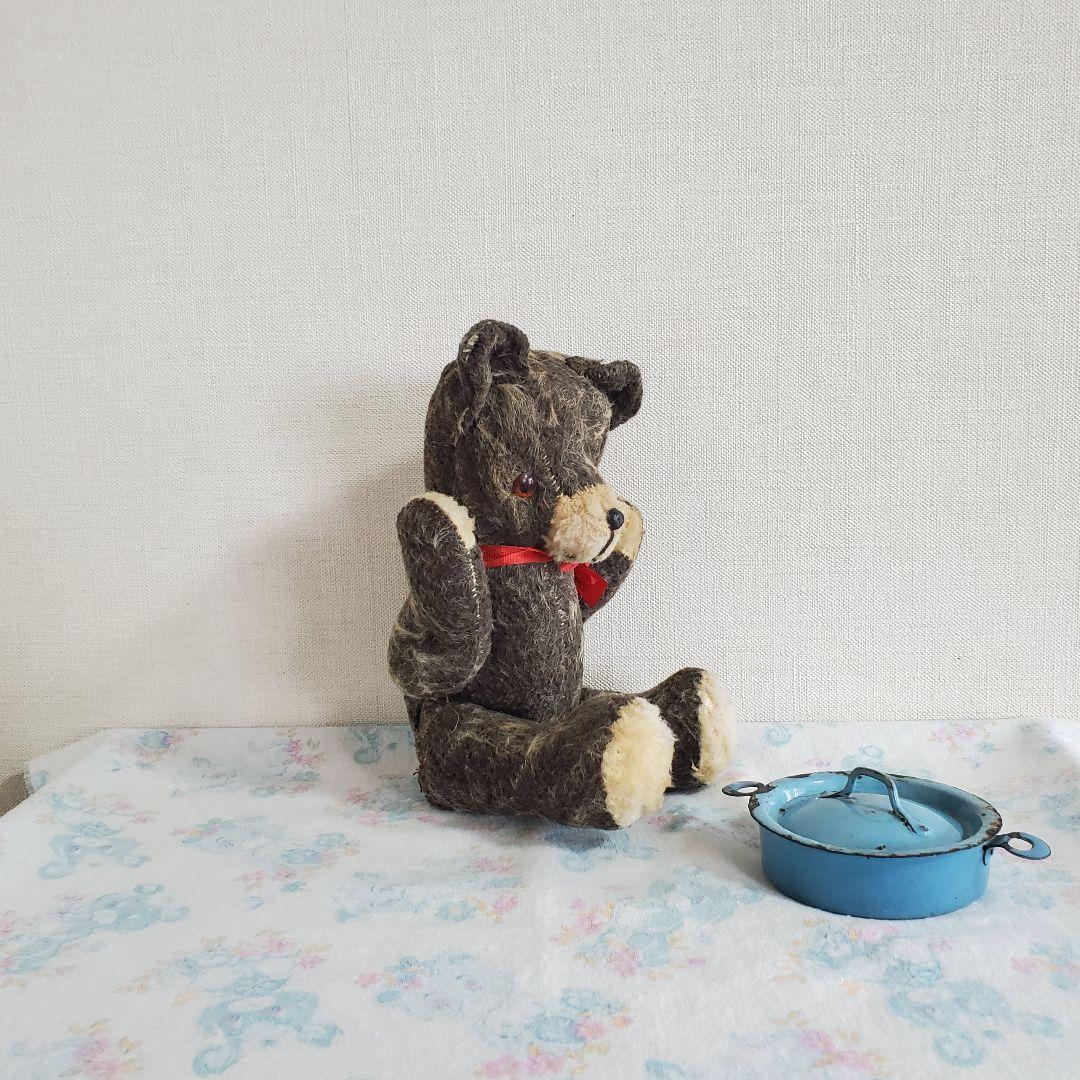 フランス　アンティークヴィンテージ　くまのぬいぐるみ