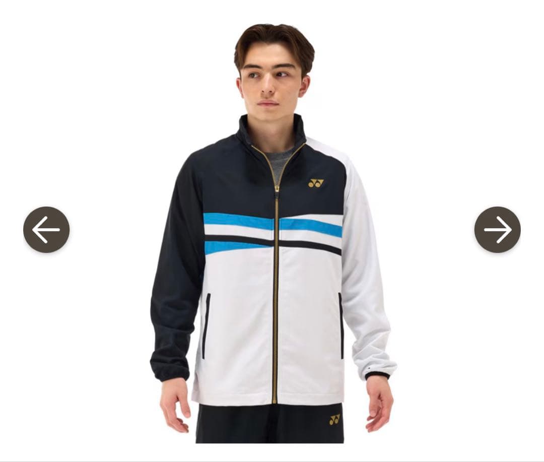 ヨネックス ユニ裏地付ウィンドウォーマーシャツ　70101