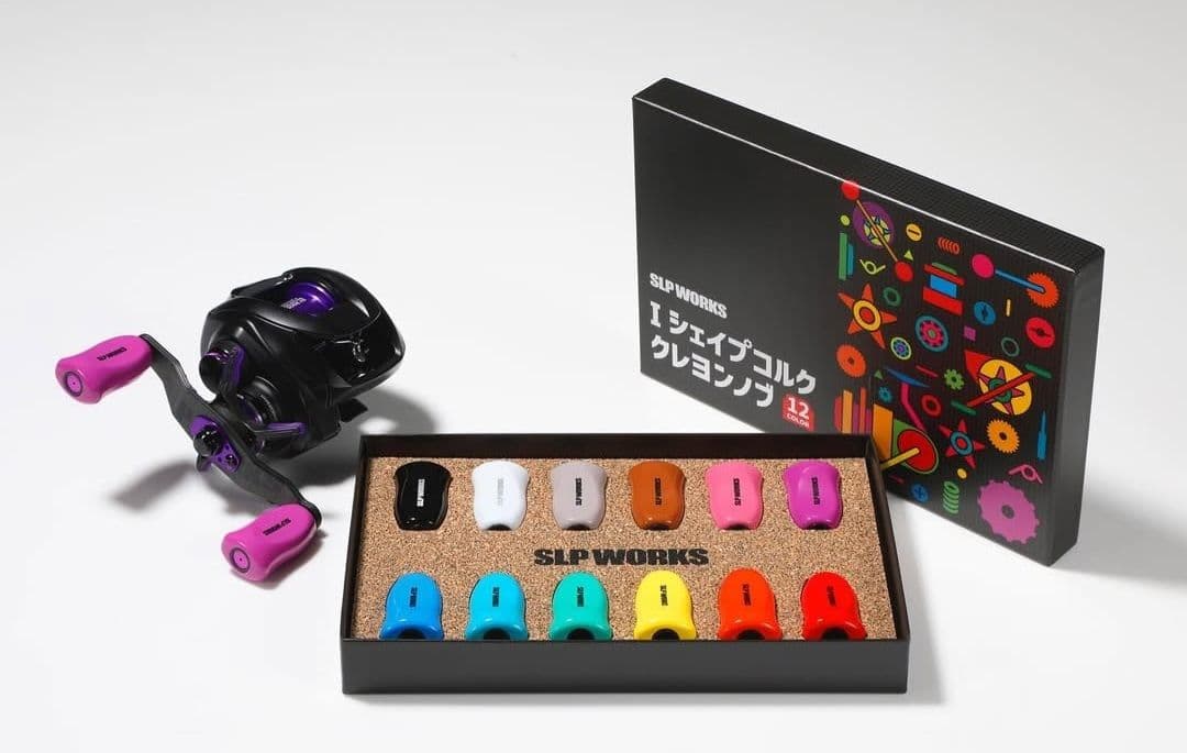 SLPWORKS、Iシェイプクレヨンコルクノブ、即完売カラー!! ブラック、新品