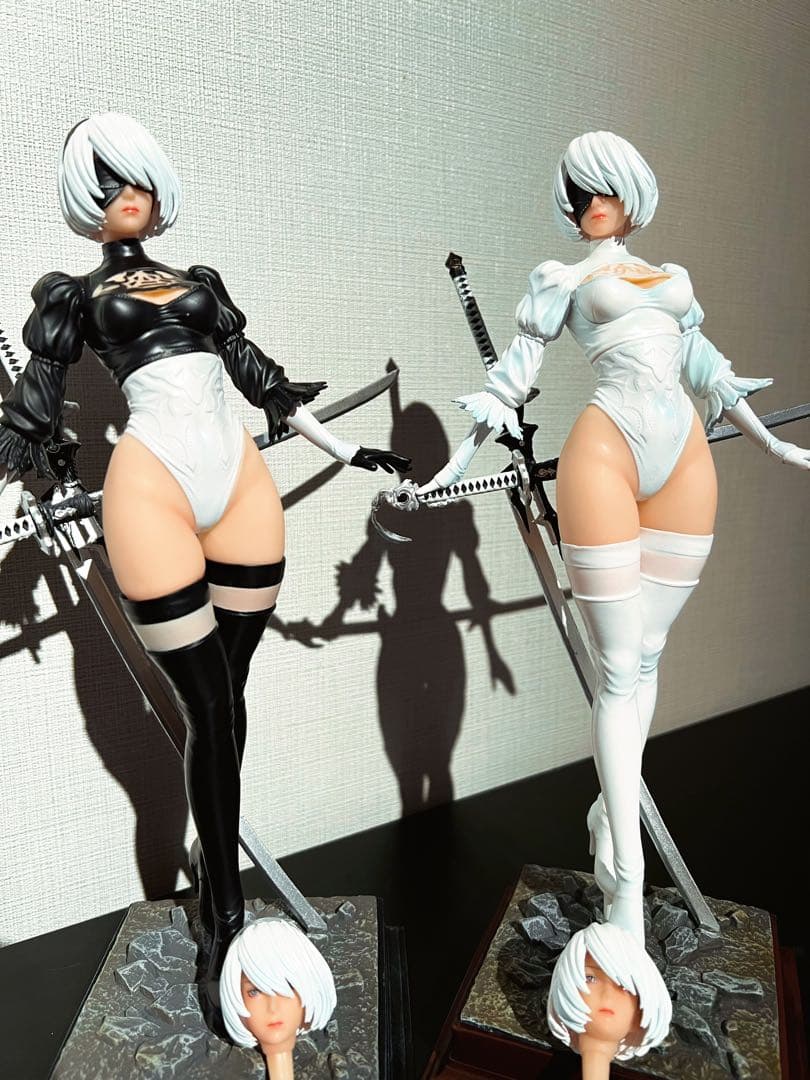 NieR ヨルハ二号 フィギュア 2B 戦闘服 2個セット