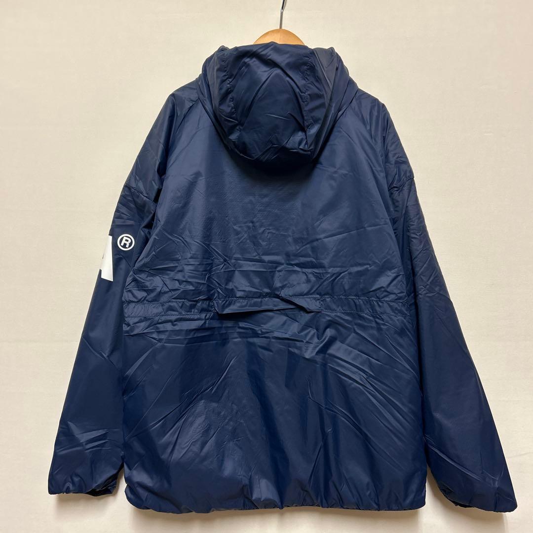 150cm アスレタ ジュニア 裏地付ウインドジャケット ネイビー