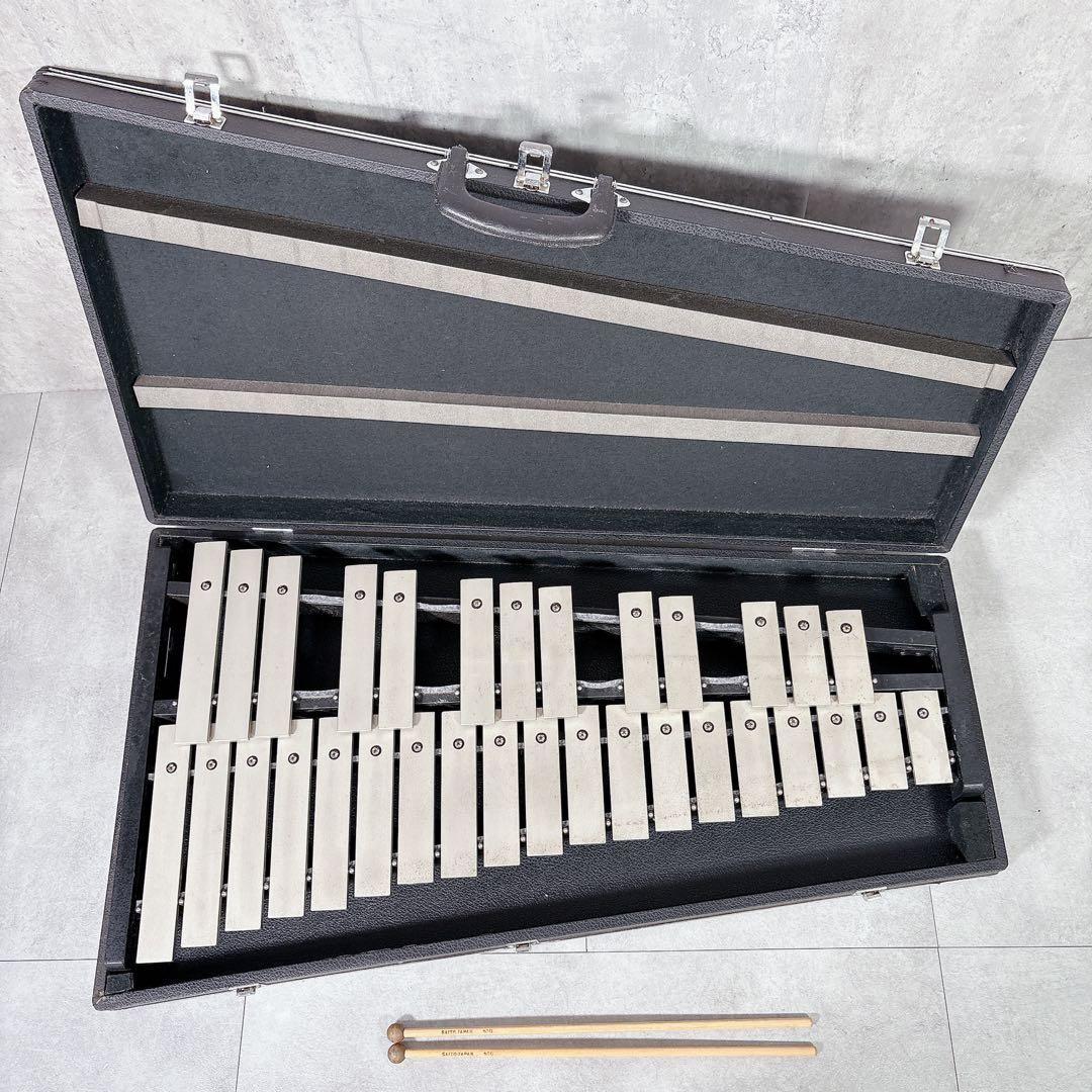 V635 河合楽器 鉄琴 グロッケン 32音 KG-405 グロッケンシュピール