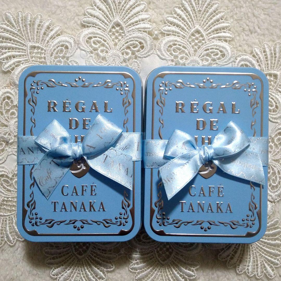 【未開封】カフェタナカ♥ビジュ―・ド・ビスキュイ プティ ショコラテ 2缶セット