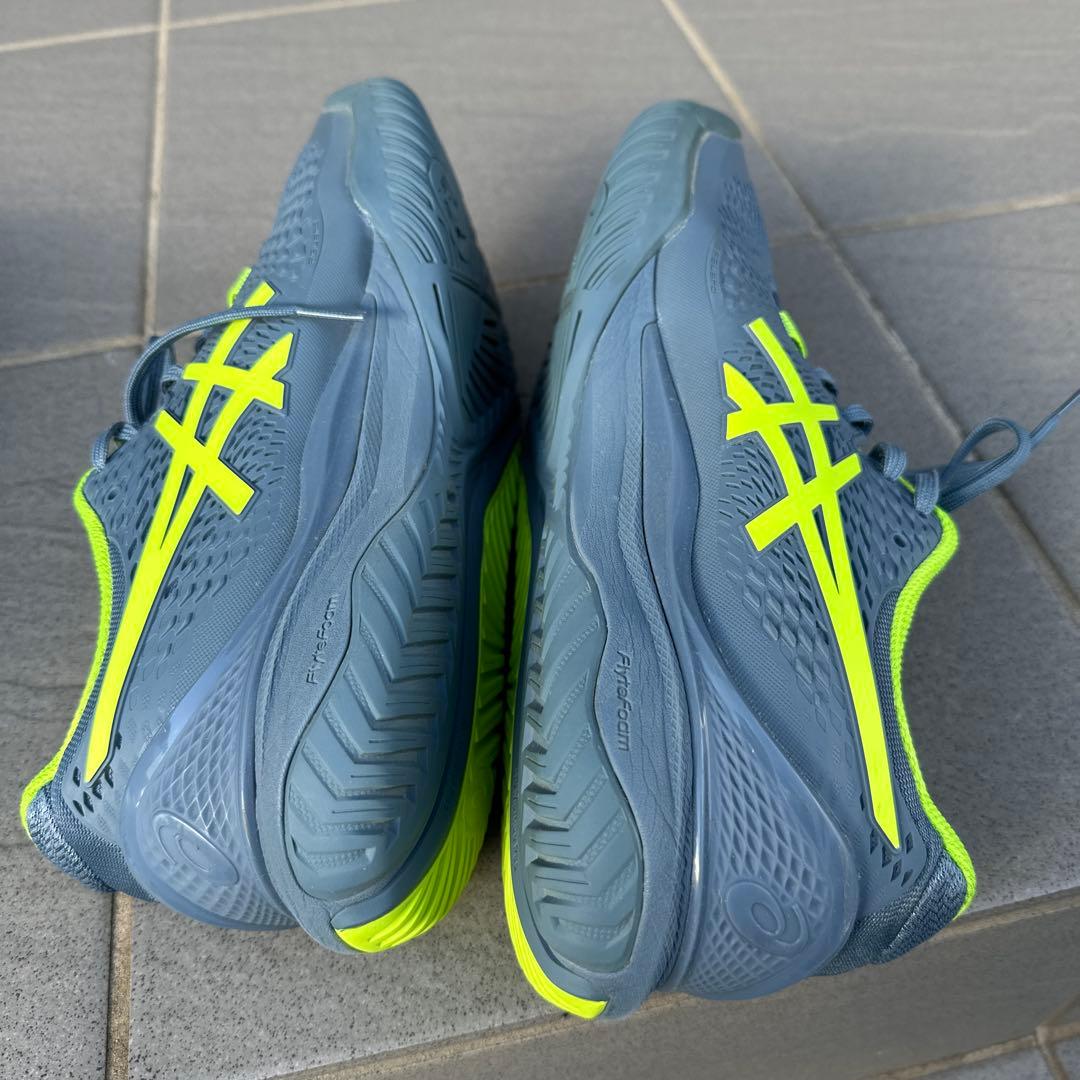 【美品】27.5CM アシックステニスシューズ GEL-RESOLUTION 9