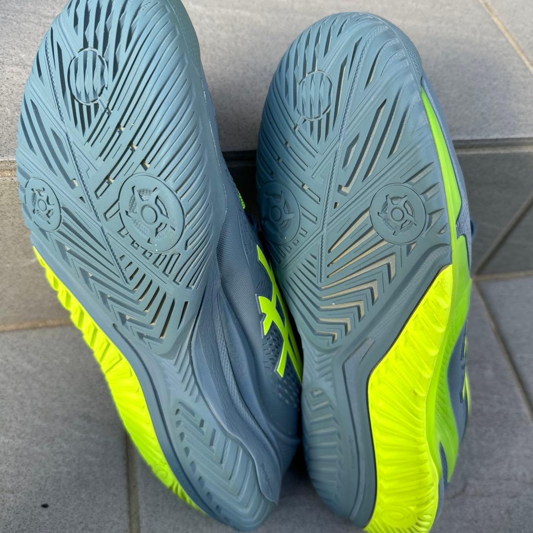 【美品】27.5CM アシックステニスシューズ GEL-RESOLUTION 9