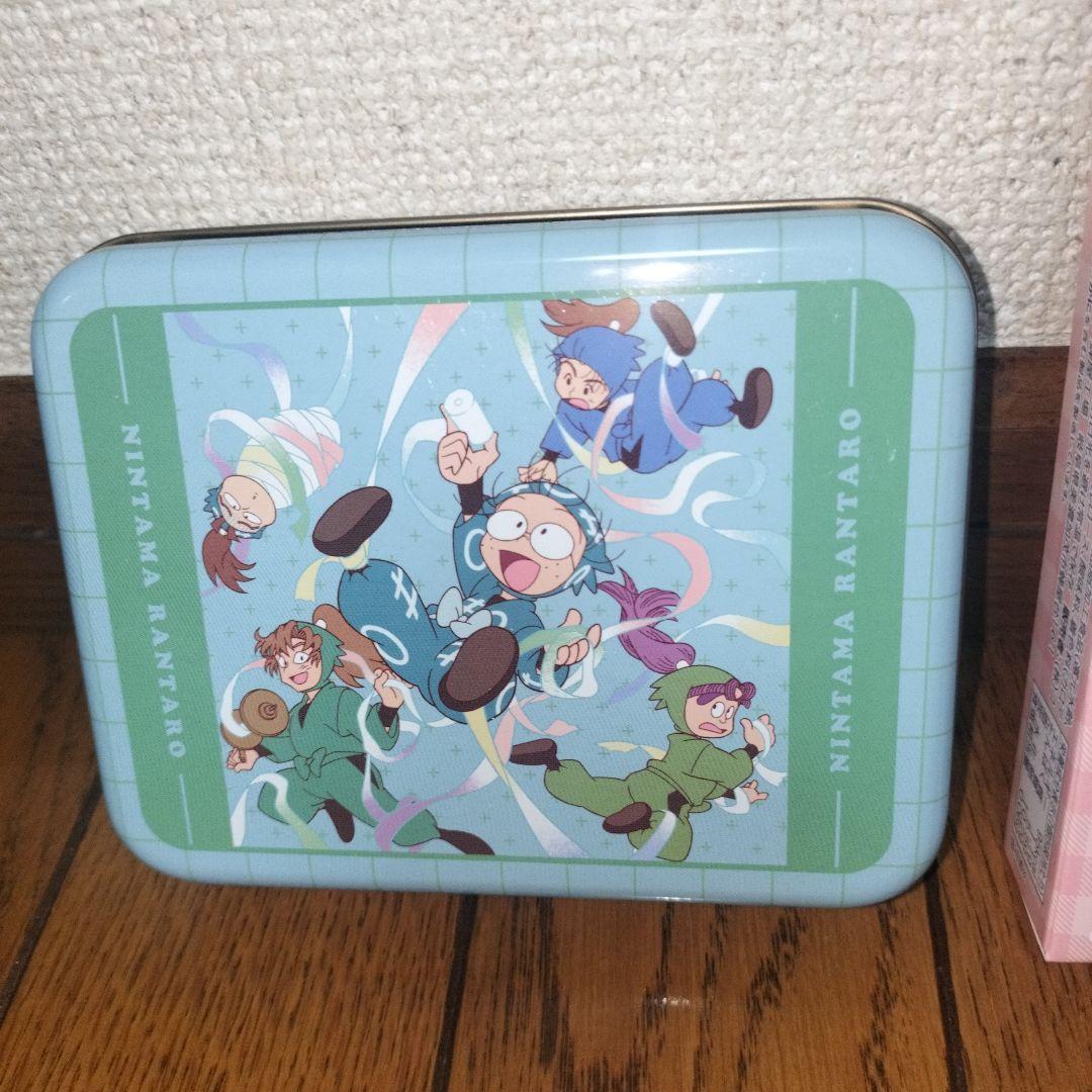 忍たま乱太郎 バレンタイン　イオン　クリアカード　セット　クッキー缶