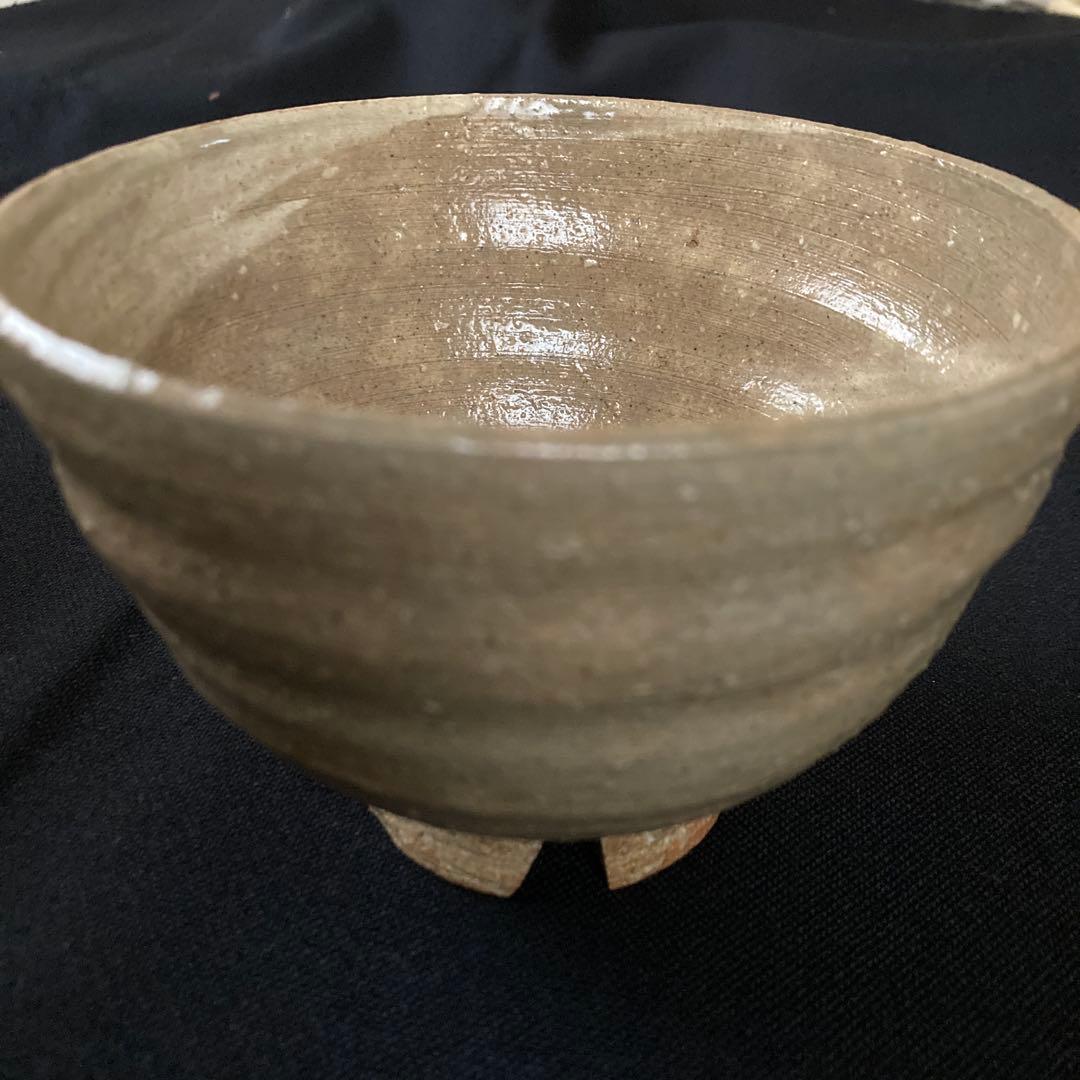 【茶道具】　楽山焼　十代長岡住右衛門　長岡空處　抹茶碗　茶碗