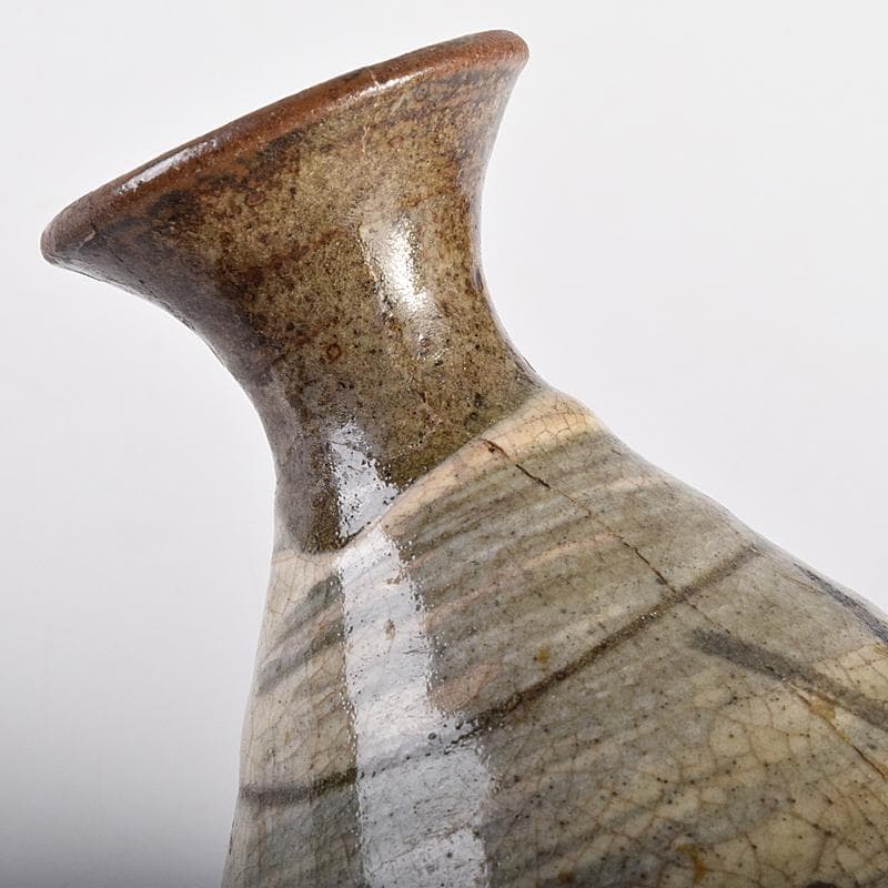 唐津焼　古唐津　絵唐津　花文　徳利　C　R7827