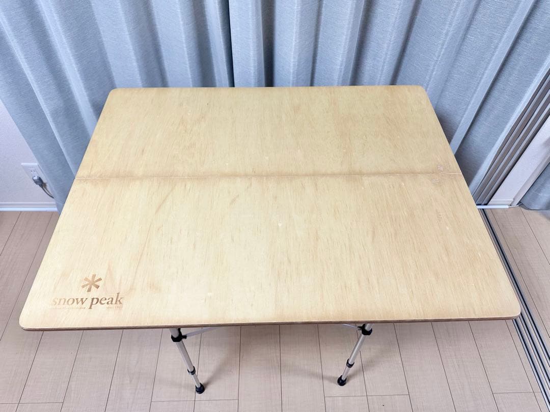 希少 スノーピーク アジャスタブル フォールディングテーブル ケース付き