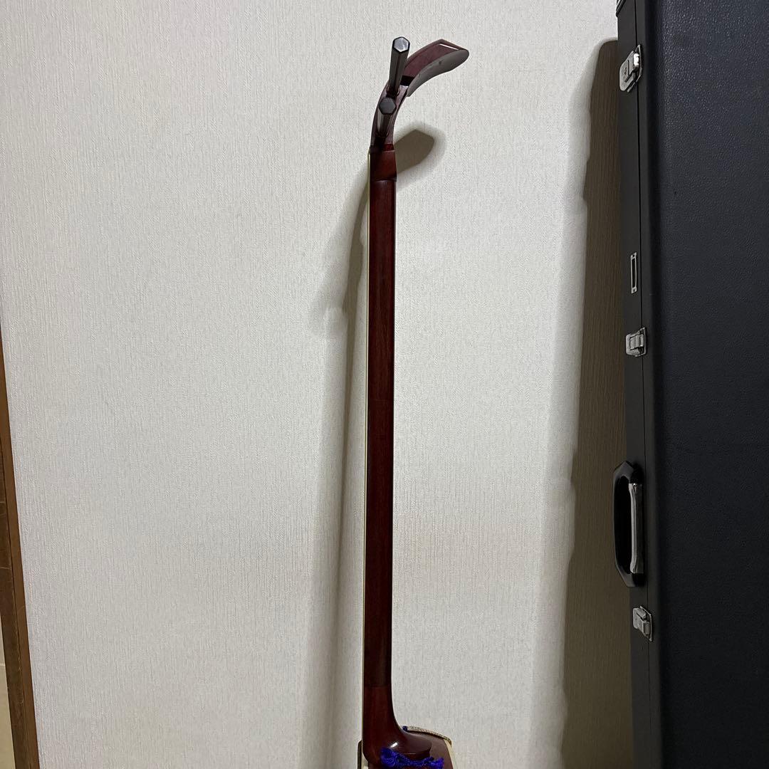 三味線　和楽器　バチ　べっこう風　撥　弦　駒　ハードケース