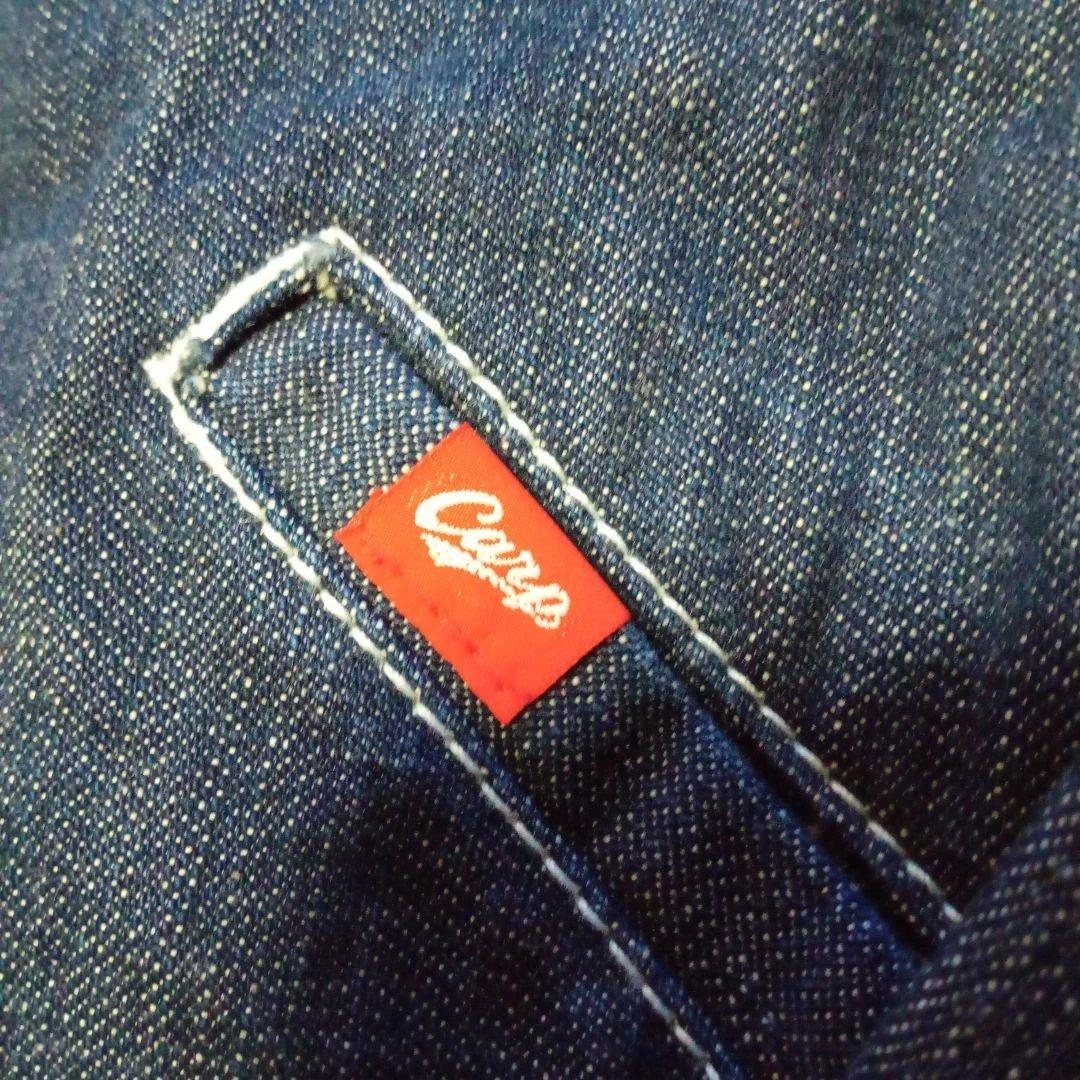 【CARP】 Testament 刺繍入りカープデニムジャケット(カバーオール)