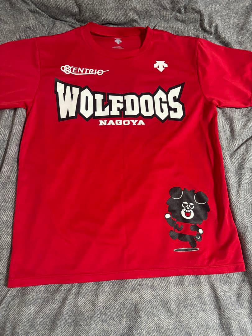 WOLFDOGS NAGOYA シャツ レッド
