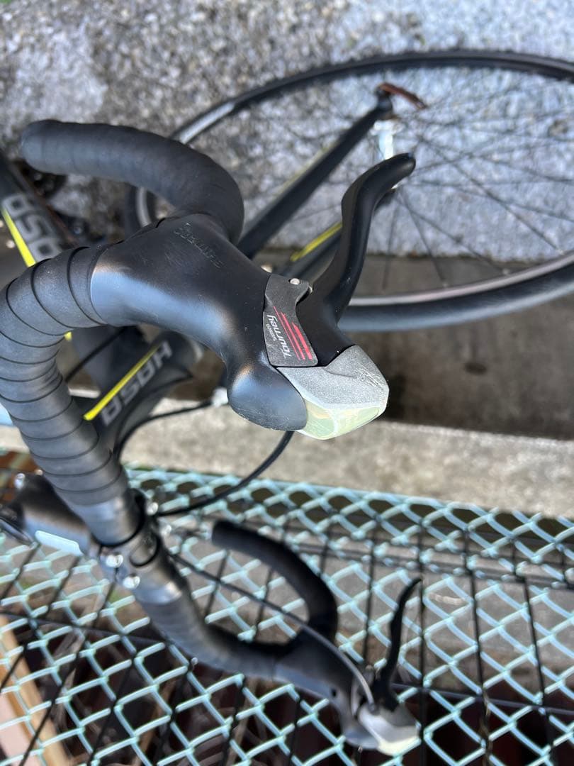 『引き取り限定』※東京都　 Hasaロードバイク ブラック/イエロー