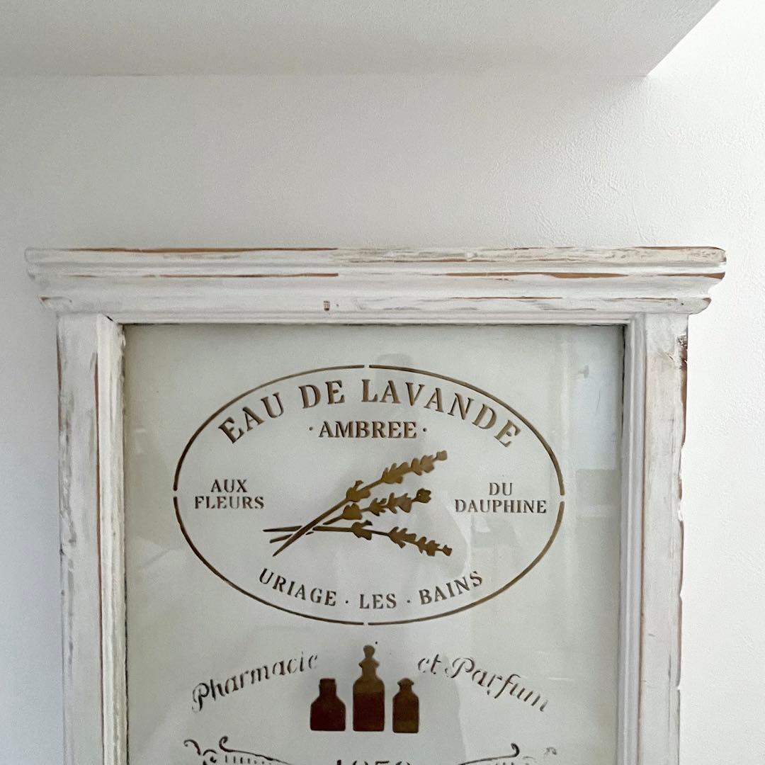 フランス アンティーク 香水メーカー ショップウィンドウ ガラス窓 窓枠