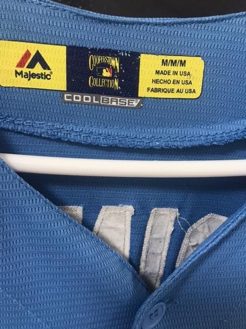 応援グッズ Brooklyn Dodgers Baseball Uniform Medium