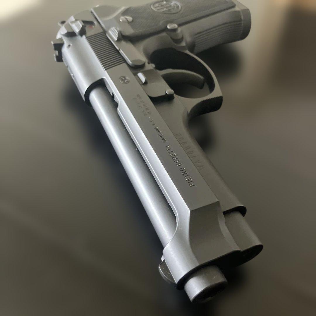 WA製ベレッタ M92F ガスガン HWキャロムショットモデルスチールブラック