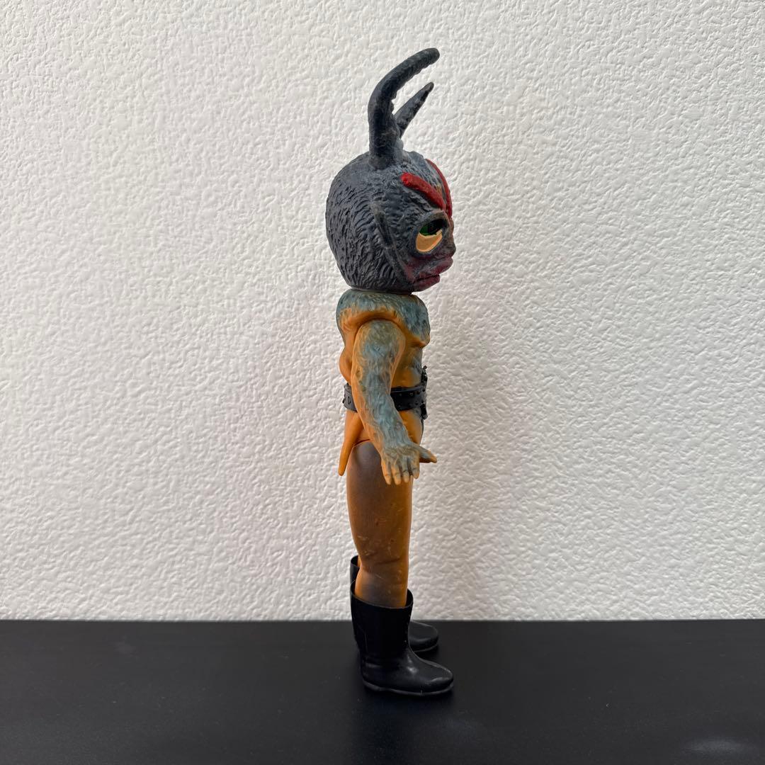 当時物　旧バンダイ　仮面ライダー　怪人　地獄サンダー　ソフビ