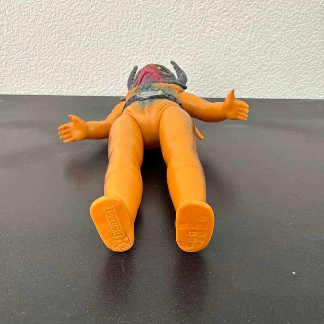 当時物　旧バンダイ　仮面ライダー　怪人　地獄サンダー　ソフビ