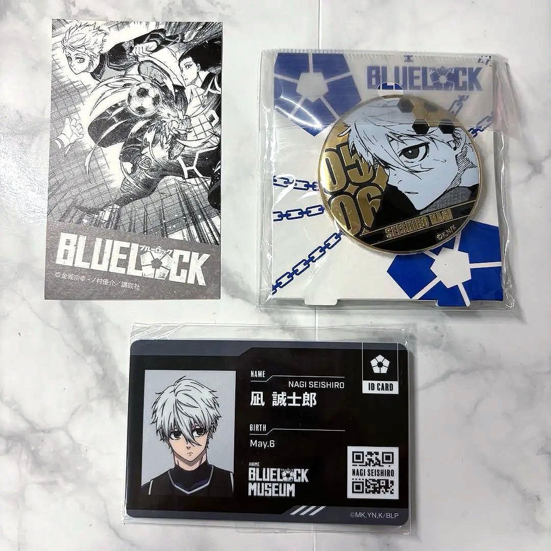 ブルーロック 凪誠士郎 バースデイ メタル缶バッチ IDカード