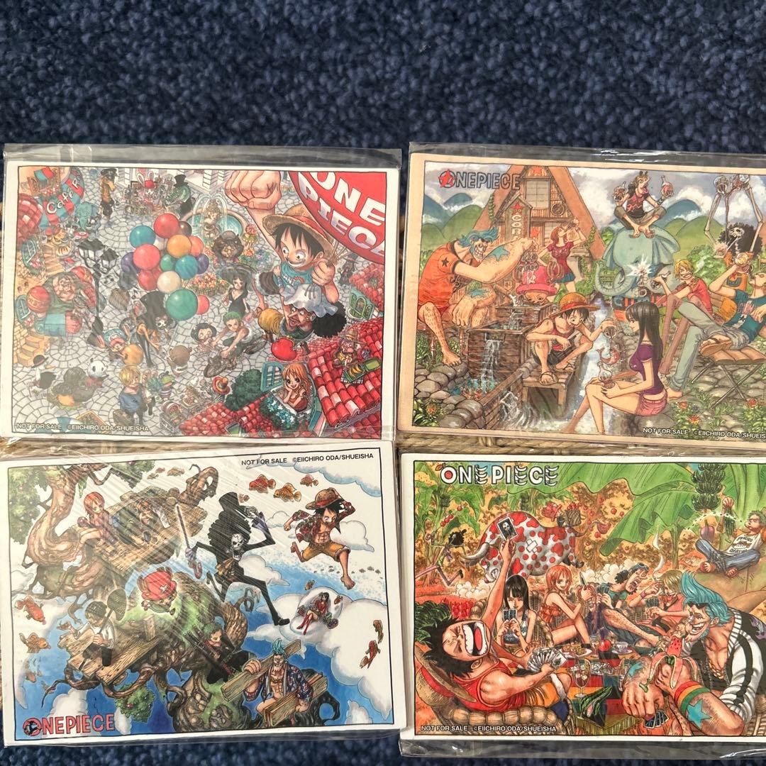 【非売品】ONE PIECE 書店販促マグネットシート　36枚