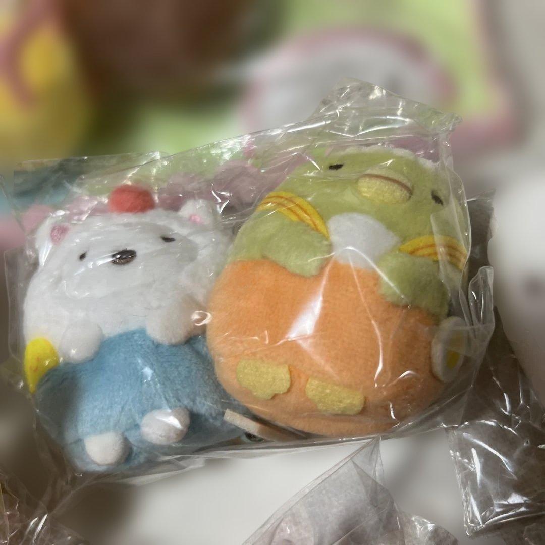 すみっコぐらし　たべもの王国　てのりぬいぐるみセット