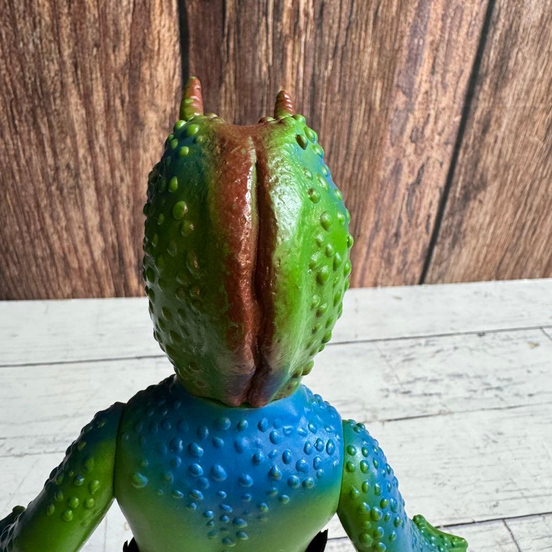 死神カメレオン ソフビ 仮面ライダー怪人 当時物 旧バンダイ 死神 怪人