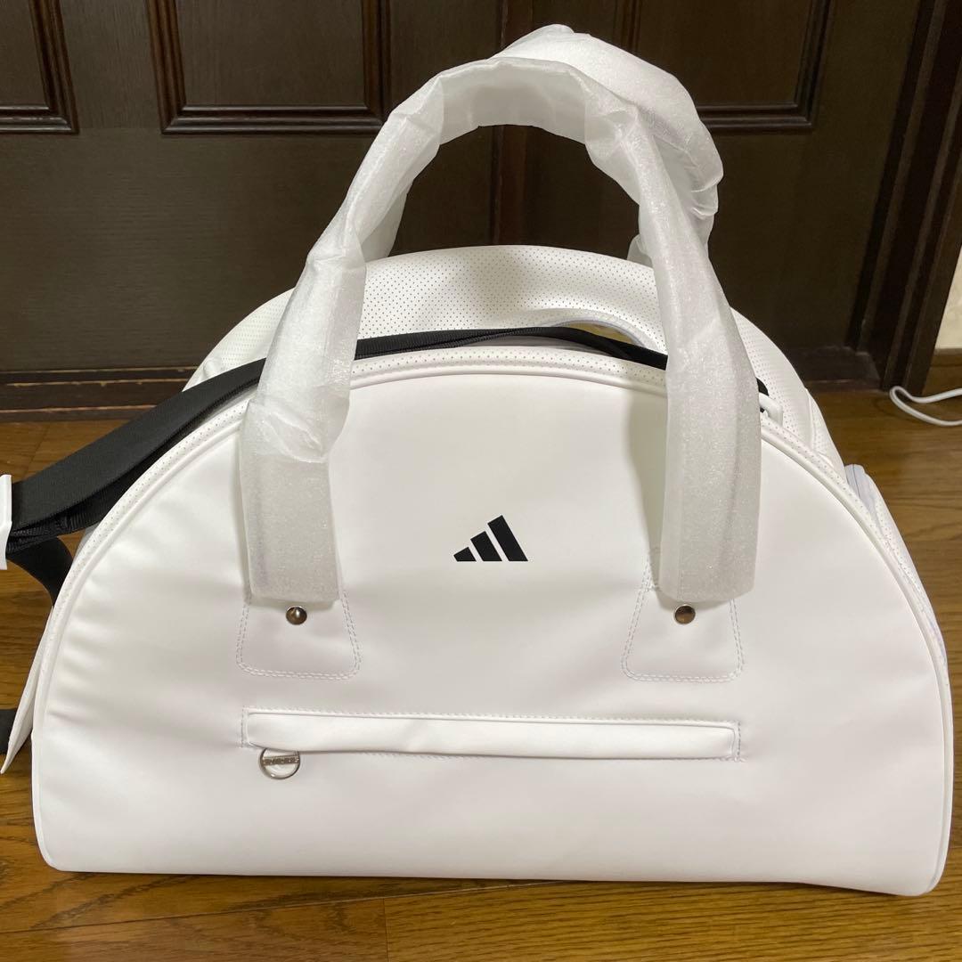 アディダスゴルフ　スリーストライプ ボストンバッグ