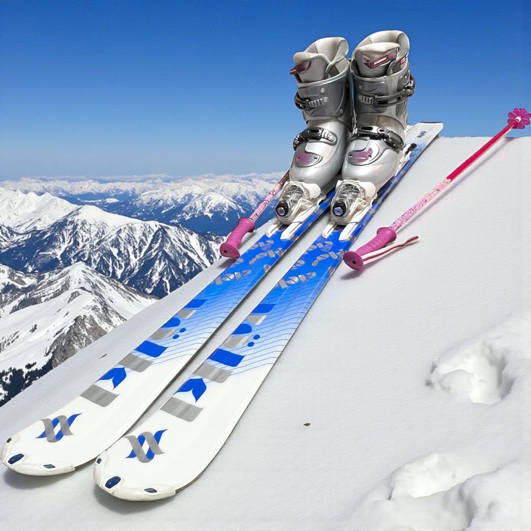 【美品】 スキー　レディース　4点セット Volkl eielo 148