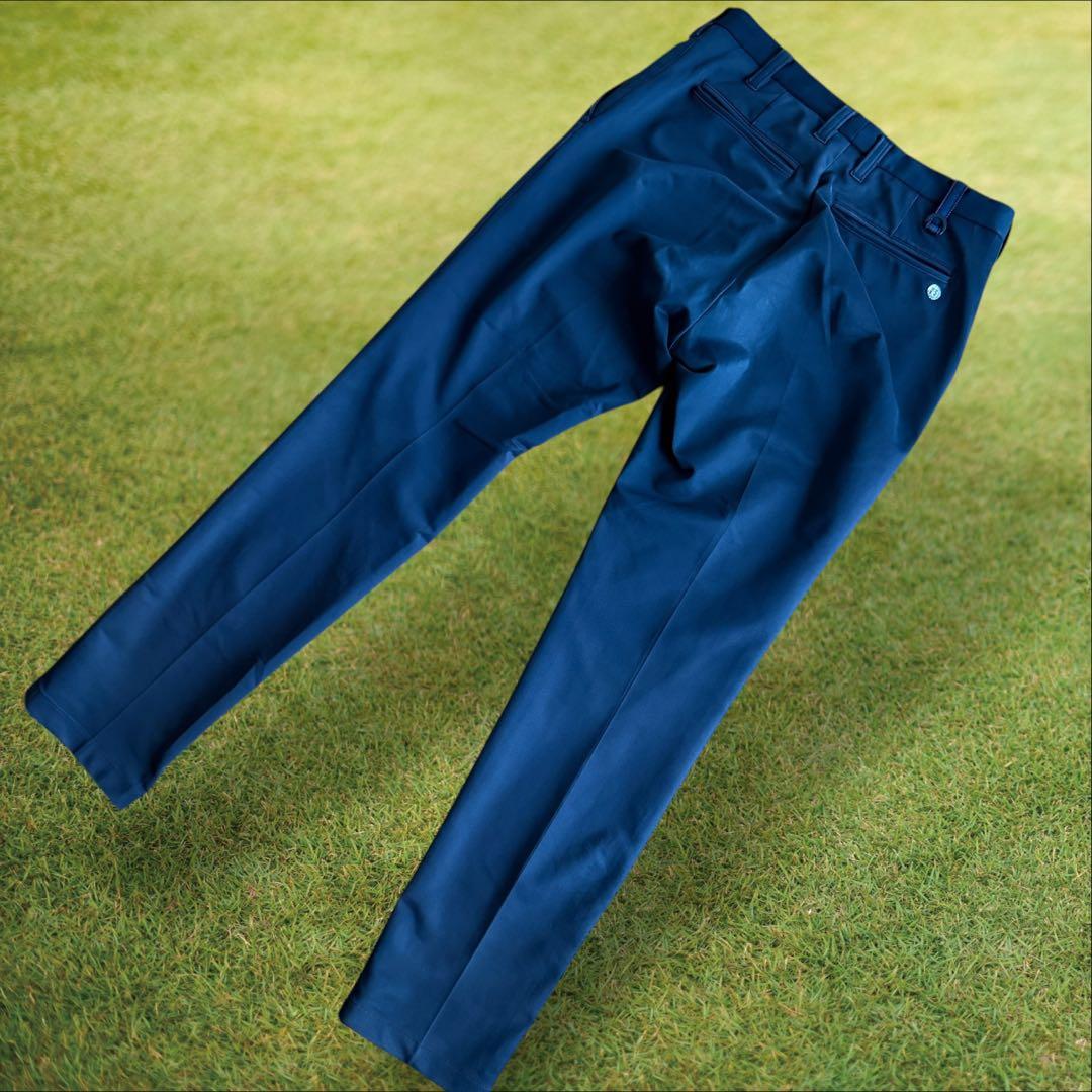 ブリーフィング　パンツ　S〜M相当　チャコールグレー　ネイビー　ストレッチ素材