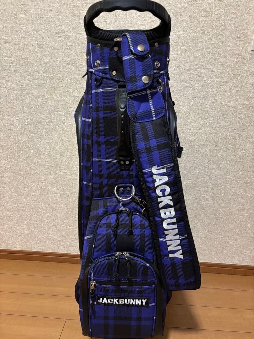 JACKBUNNY チェック柄 キャディバッグ