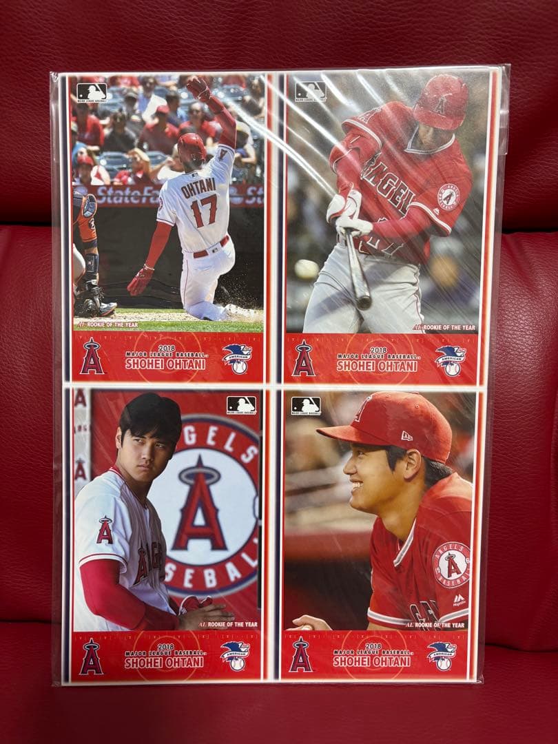 大谷翔平 ALルーキーオブザイヤー 記念品