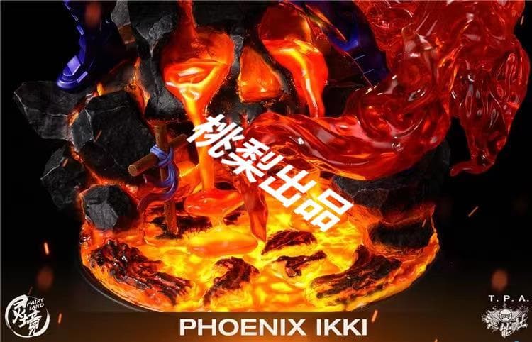 新品未開封『聖闘士星矢』鳳凰星座 フェニックス 一輝 ガレージキット スタチュー