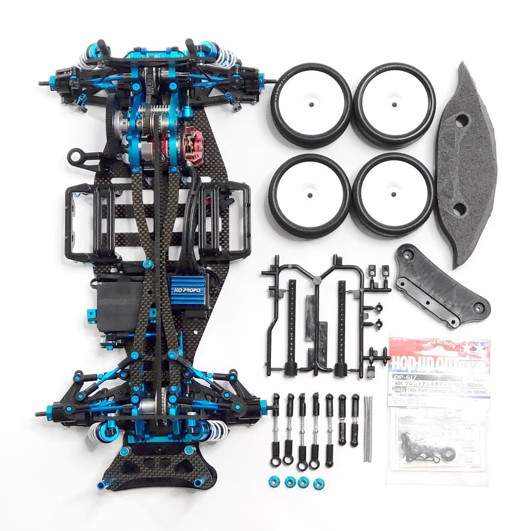 タミヤ TRF414M ＜レストア済＞ カーボンロアデッキ新品｜オプション多数