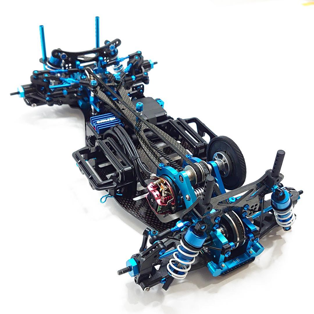 タミヤ TRF414M ＜レストア済＞ カーボンロアデッキ新品｜オプション多数