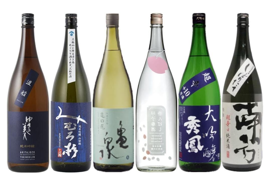 No.0113 亀泉 みむろ杉 甲子 ゆきの美人 秀鳳 南方