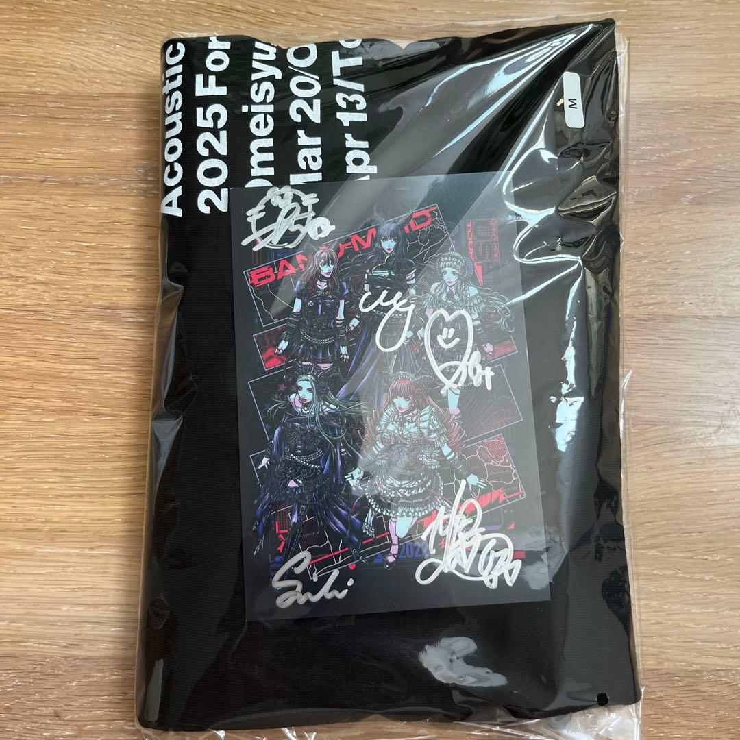 BAND-MAID 直筆サインポストカード＆ Tシャツ