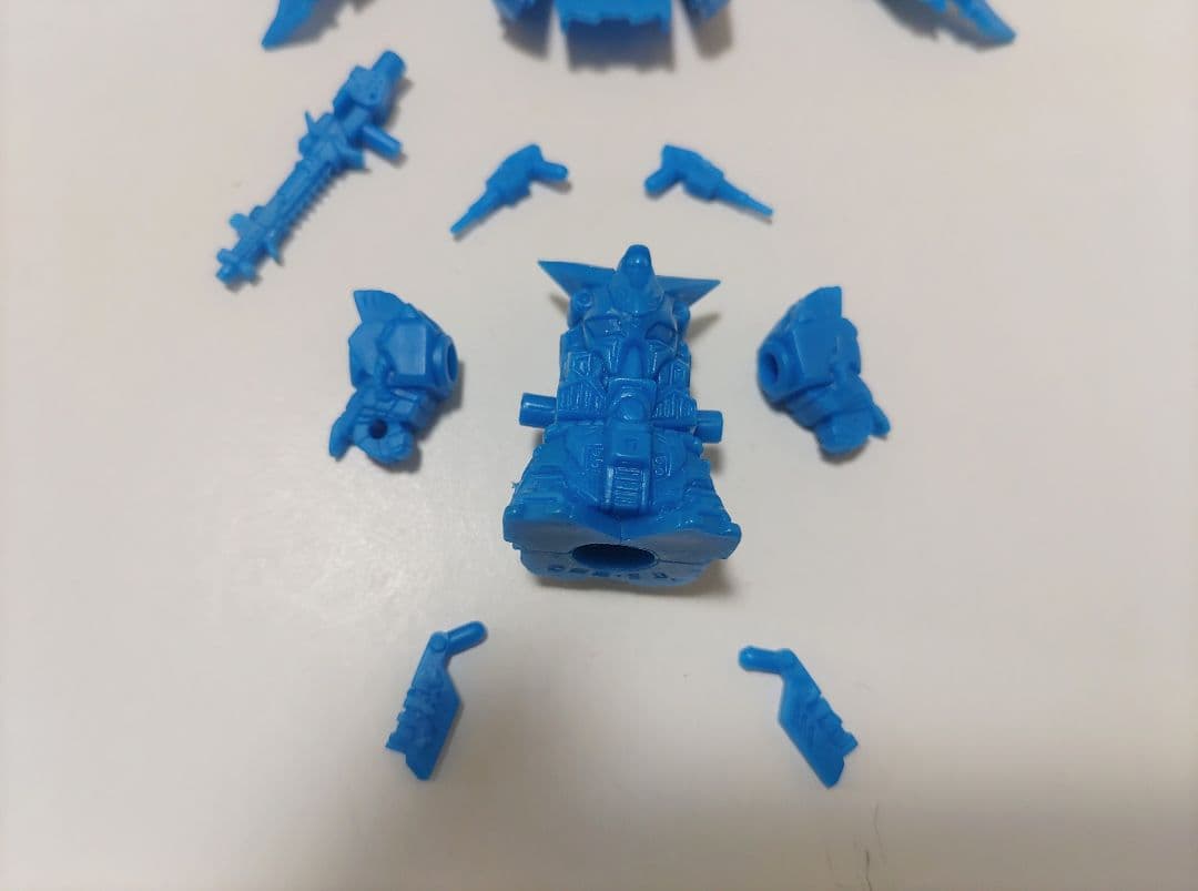 ガン消し　マスクコマンダー　ICBMハンブラビ　青