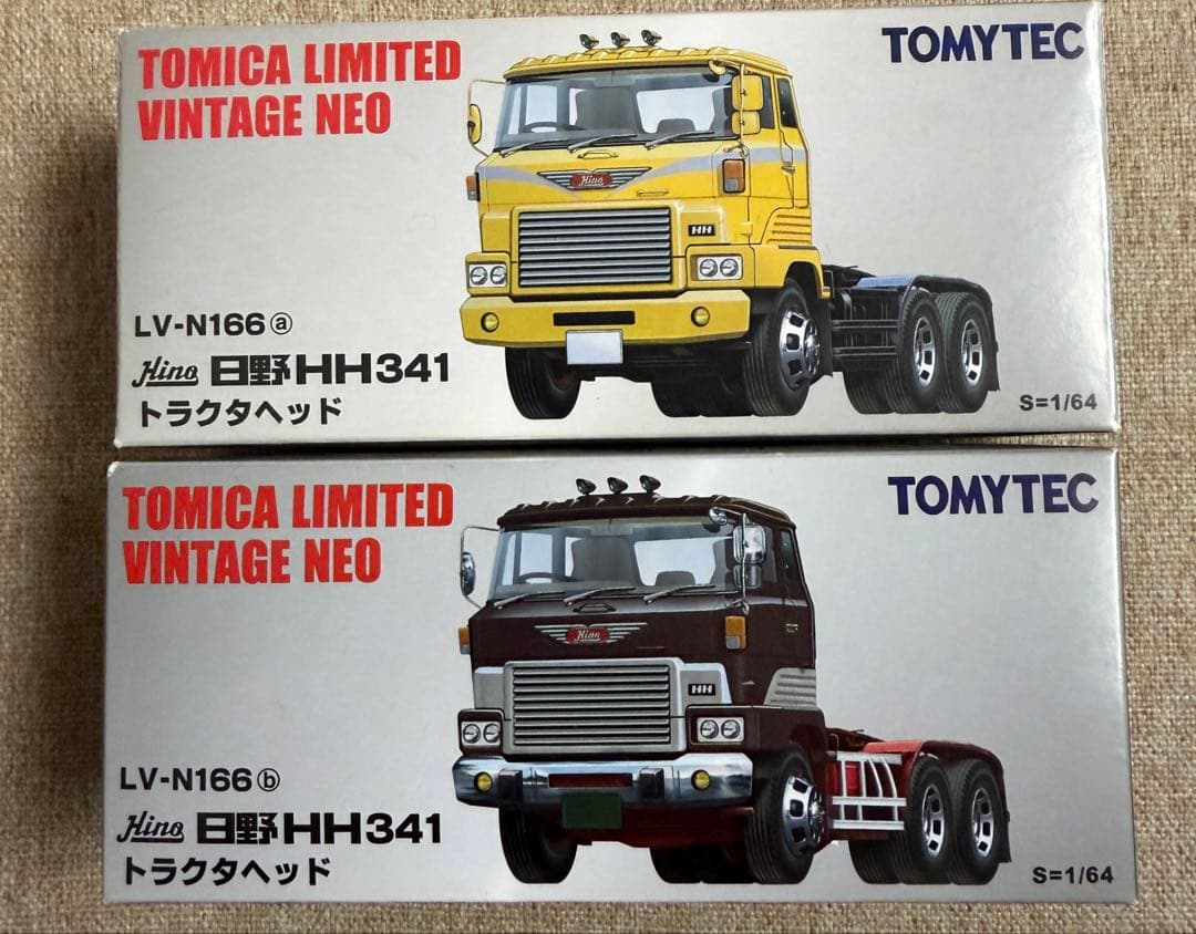 d*3様 トミカリミテッドヴィンテージNEO 日野 LV-N166a,b HH3