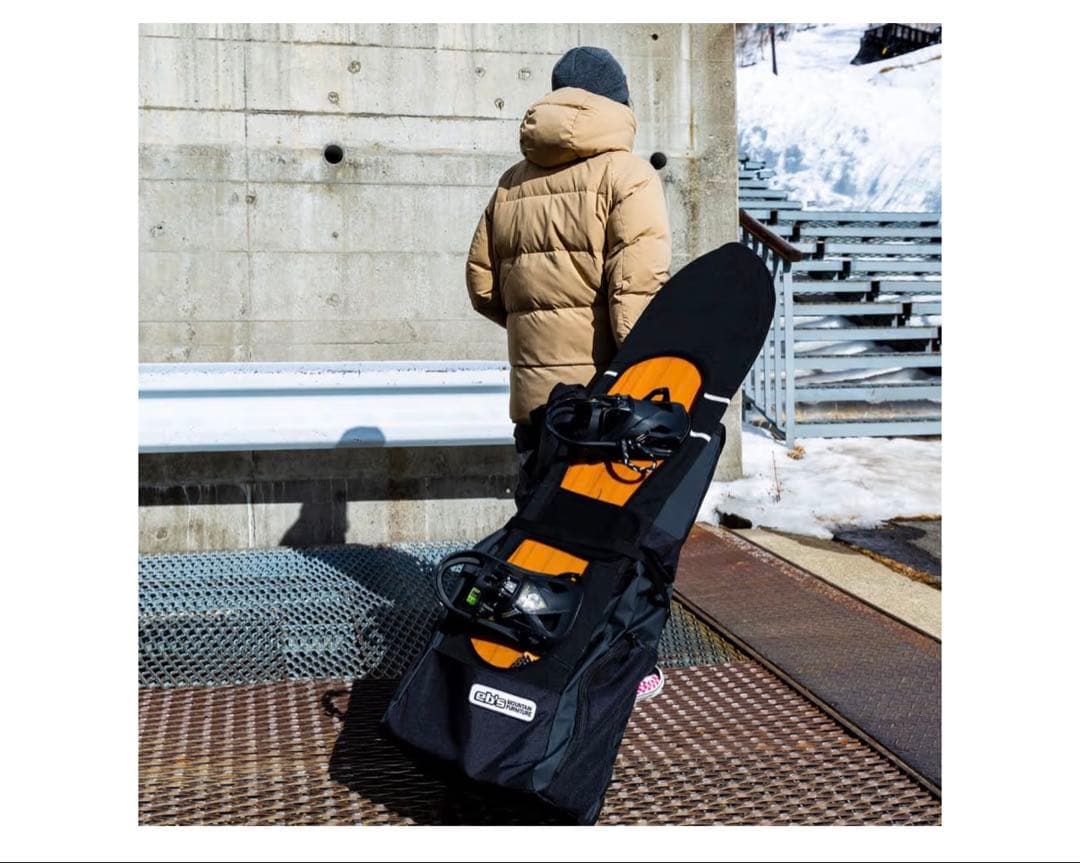 スノーボード　ウィール付きケース　キャリーバック　キャリーケースeb'sエビス