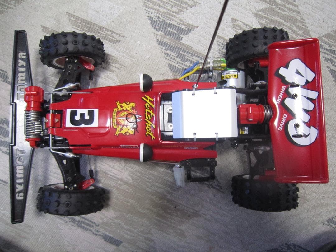 新品 1/10 フルセット ホットショット 4WD タミヤ 2.4Ghz 送料込