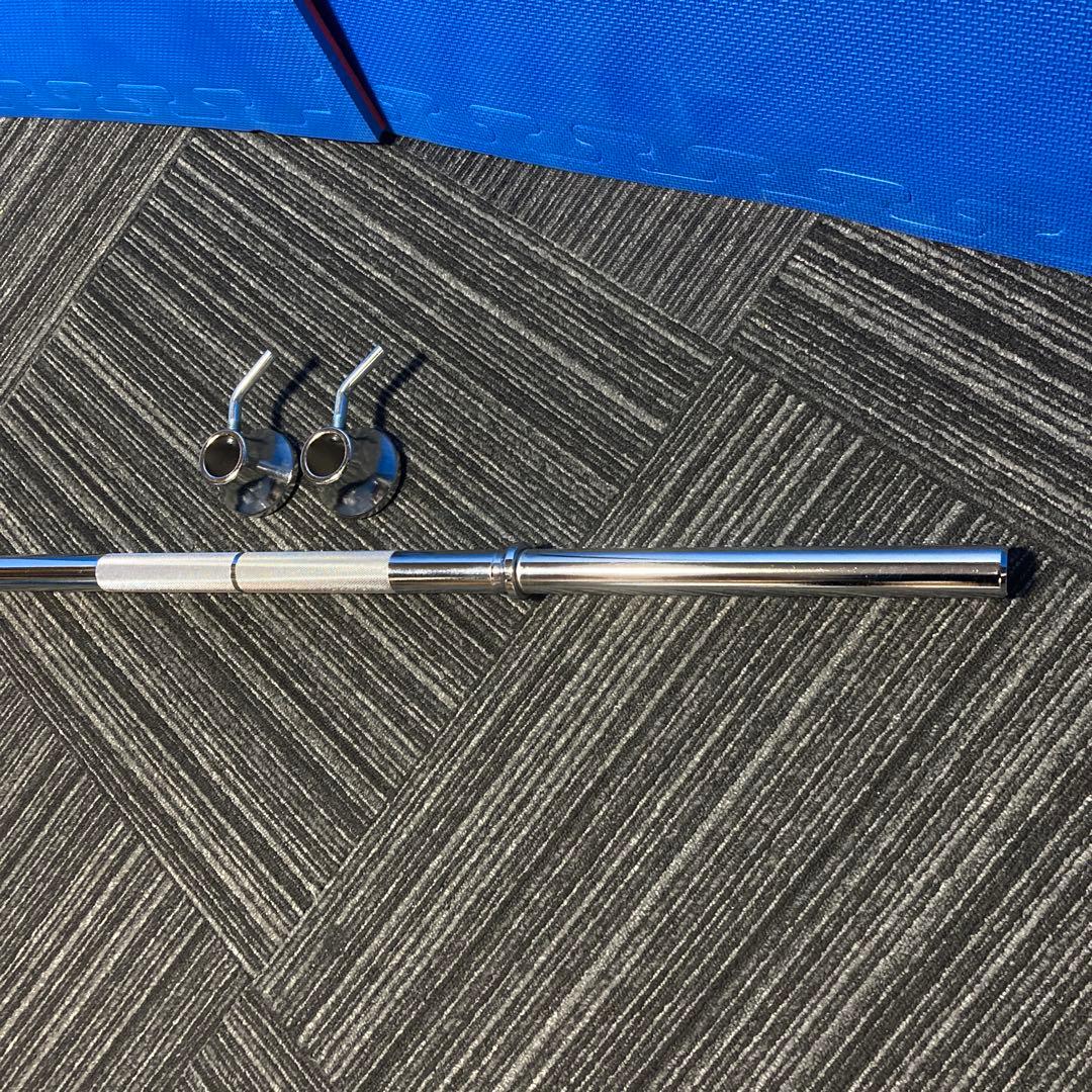 バーベルシャフト ワイドグリップ。 アイロテック