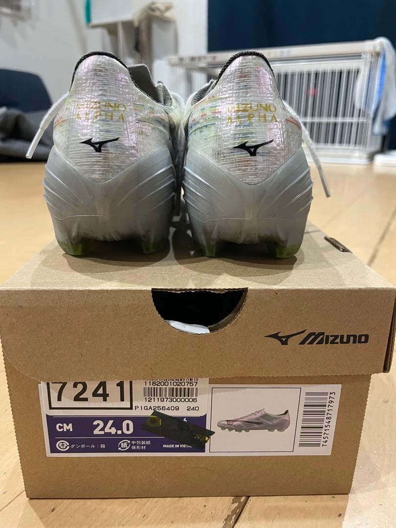 Mizuno サッカーシューズ 24.0cm ミズノアルファ2プロ