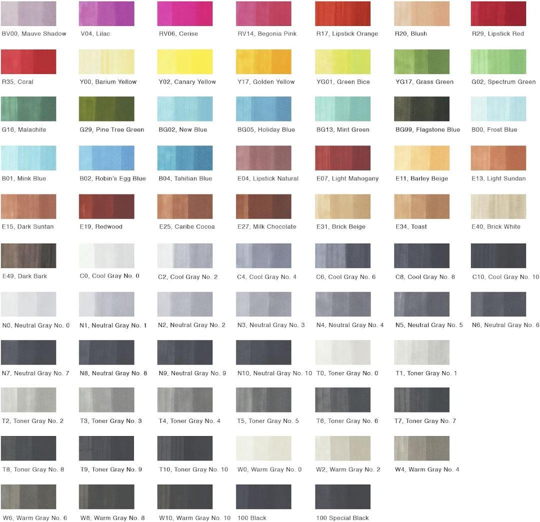 新品未使用！！（ケース割れ）Too コピック クラシック 72色セット B